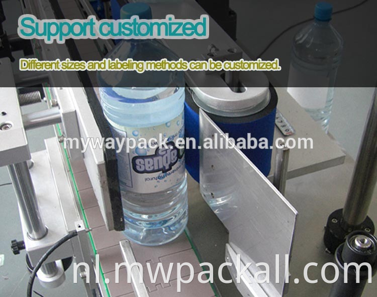 Automatische etiketteringsmachine Ronde fles Automatische vierkante ronde flessen Bierfles etiketteringsmachine voor automatisch label